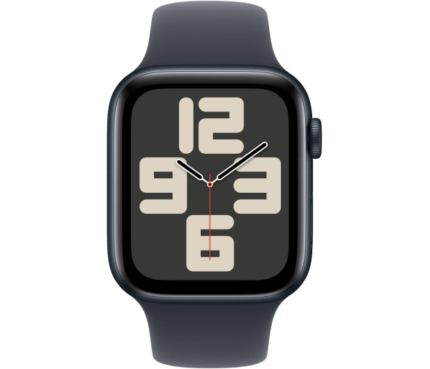Apple Watch SE 2 44/Czarne Aluminum/Czarny Pasek Sportowy M/L LTE - 1278046 - zdjęcie 2